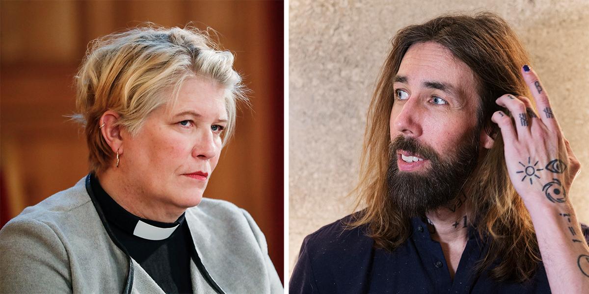 Prästen Camilla Lif och lyckoprofessorn Micael Dahlen, de talar om den egenskap som de flesta i en undersökning tycker är viktigast för en ledare.