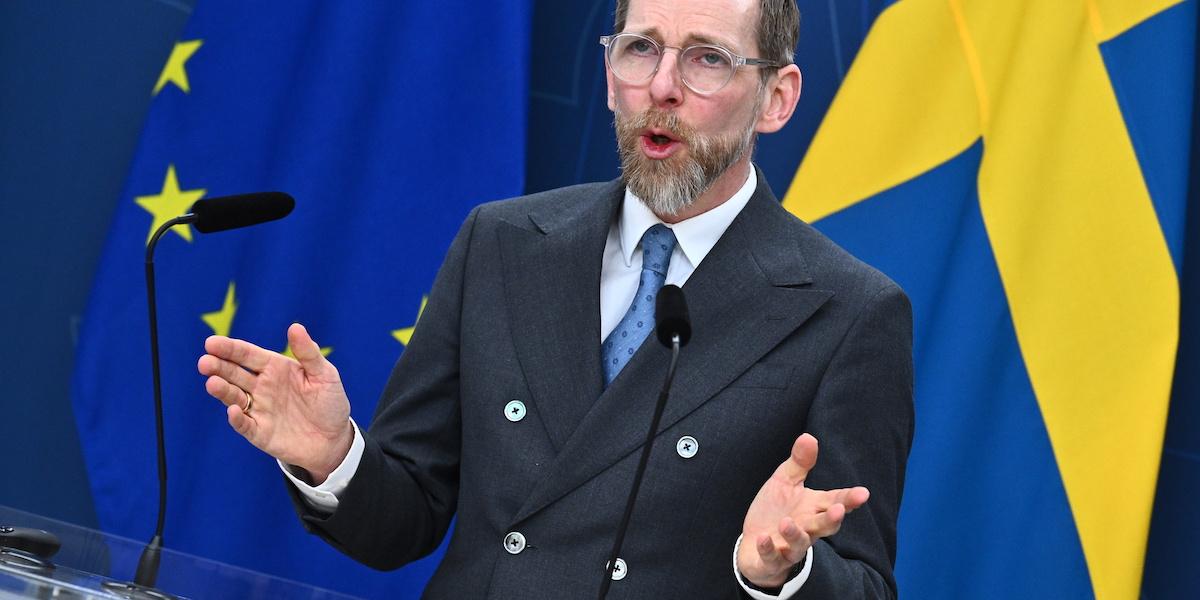 Socialminister Jakob Forssmed (KD), han tycker att det är bra att diagnosen utmattningssyndrom ska tas bort