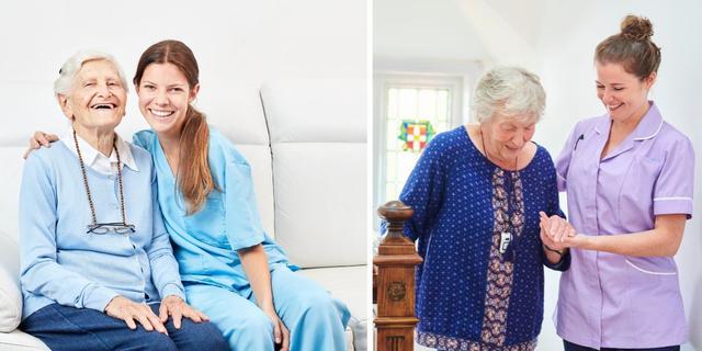 Personal som jobbar inom hemtjänsten