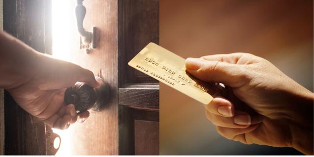 Någon öppnar en dörr och någon sträcker fram ett bankkort. En liga som utfört bedrägerier genom att först ringa sina offer och sedan gå hem till dem och hämta deras bankkort har nu dömts.