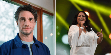 Anders Öfvergård och Anna Book.