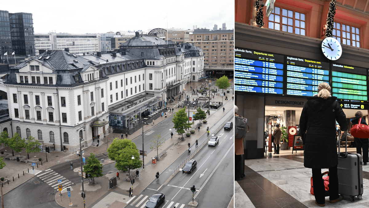 Centralstationen i Stockholm.