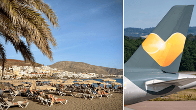 Personer på stranden på charter.