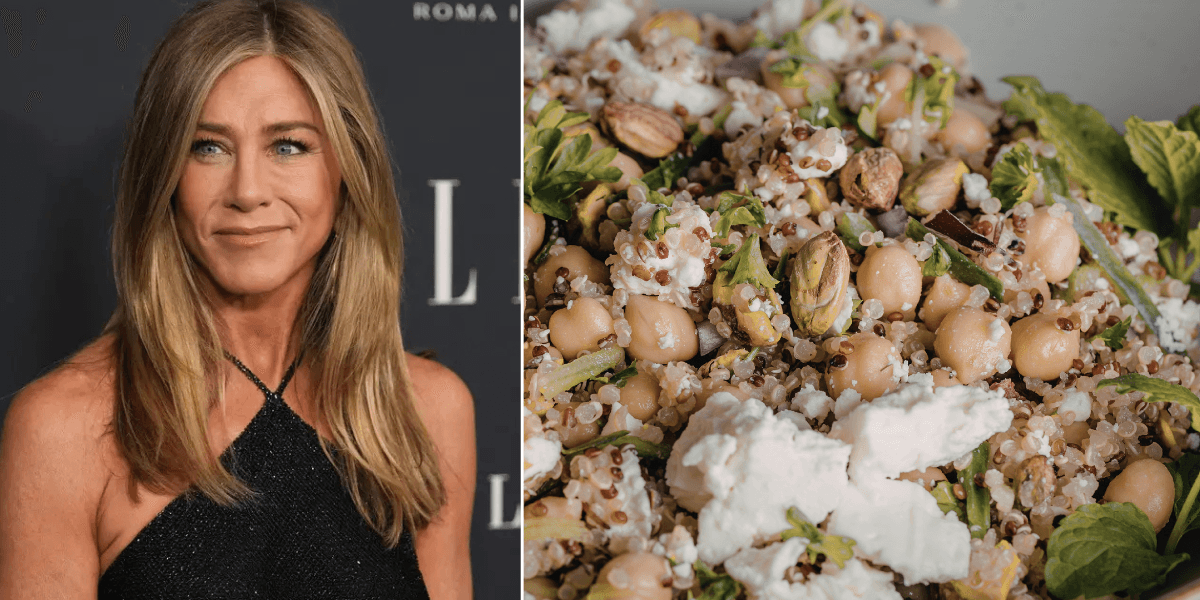 Jennifer Aniston, sallad.