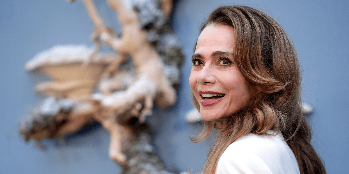 Skådespelaren Lena Olin.