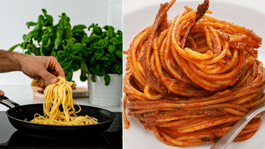 Steka pasta, mördarens pasta