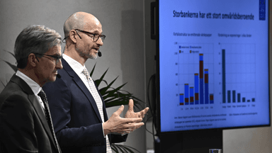 Riksbankens föresträdare.