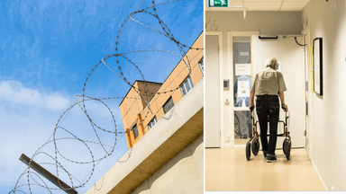 Fängelse äldre man på äldreboende