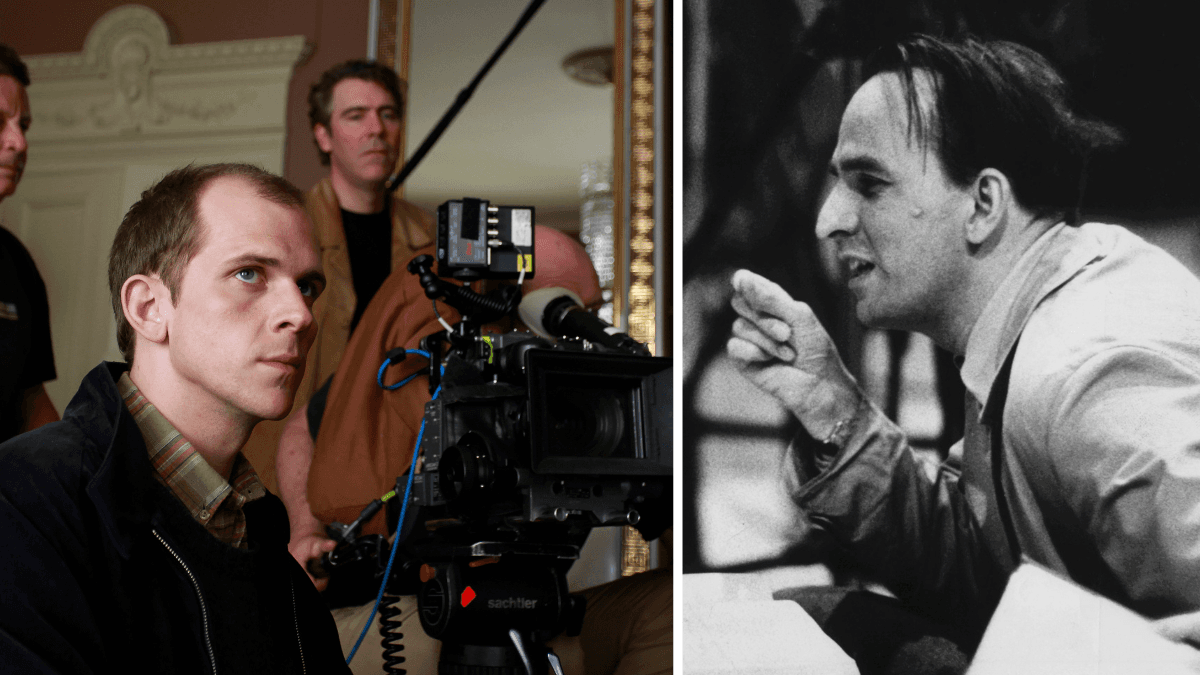Gustaf Skarsgård och Ingmar Bergman