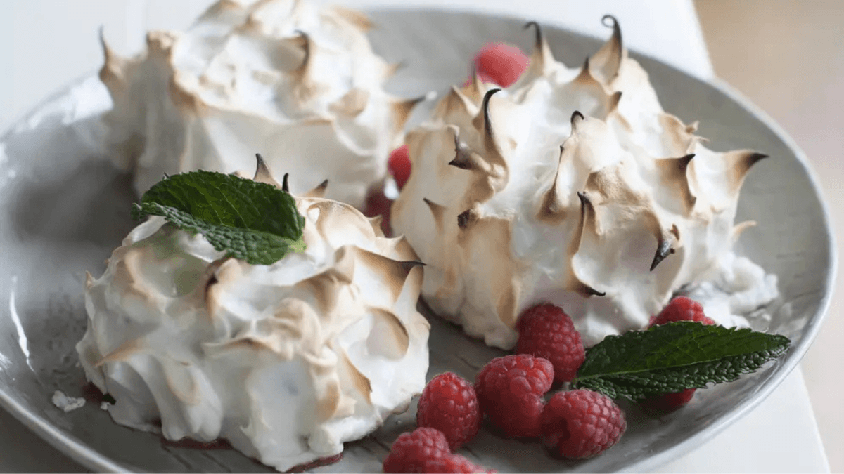 Glace au four