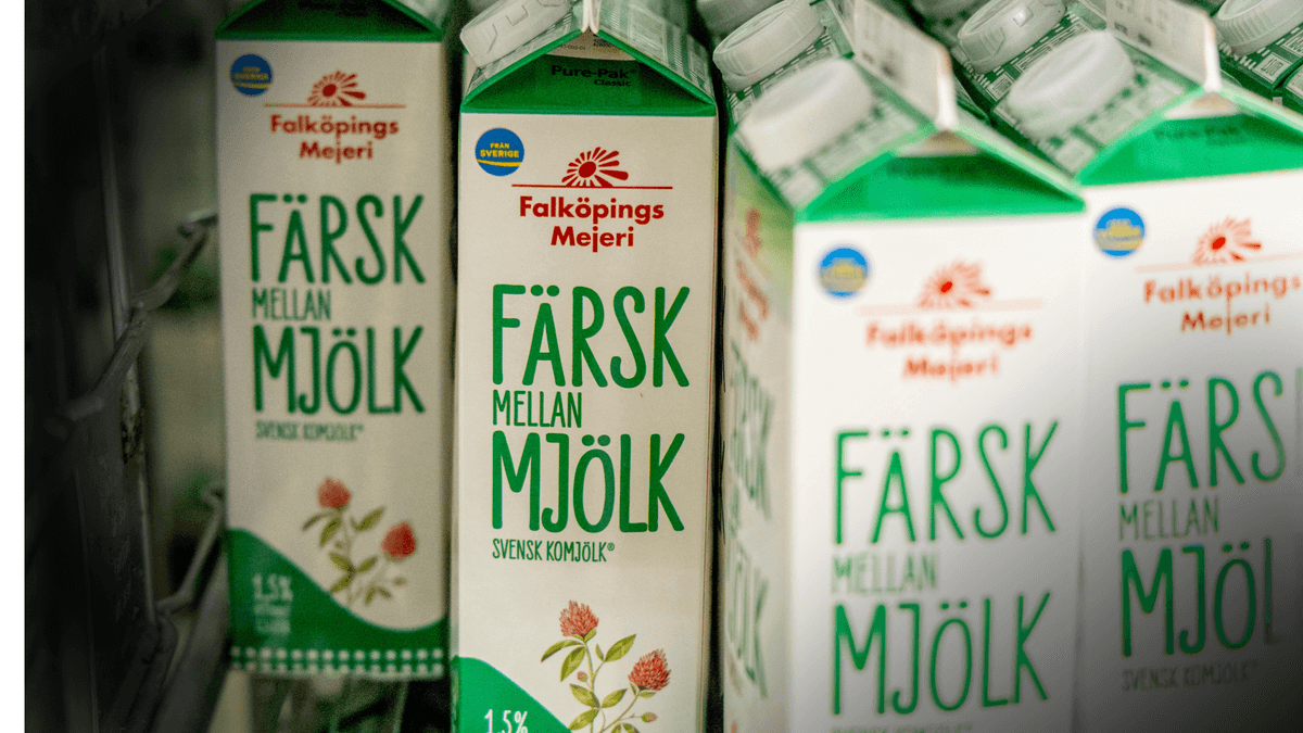 Mjölk.