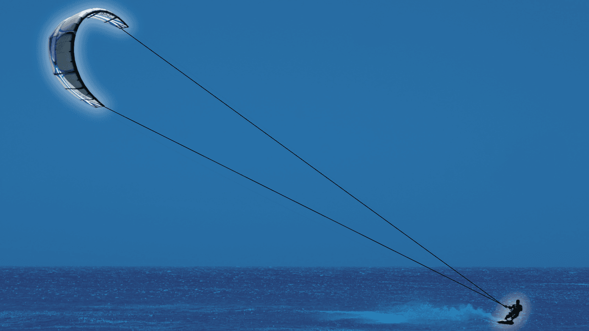 kitesurfing