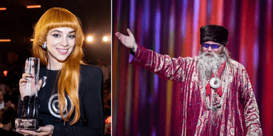 Agnes Carlsson och Roger Pontare